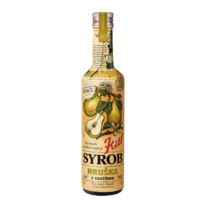 Kitl Syrob Hruška s vanilkou 500ml